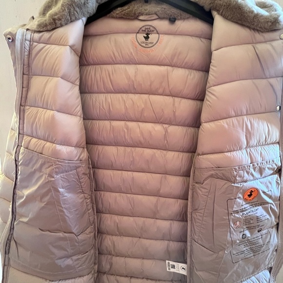 Save the Duck Dalea Faux Fur Collar Puffer Long - Picture 7 of 14